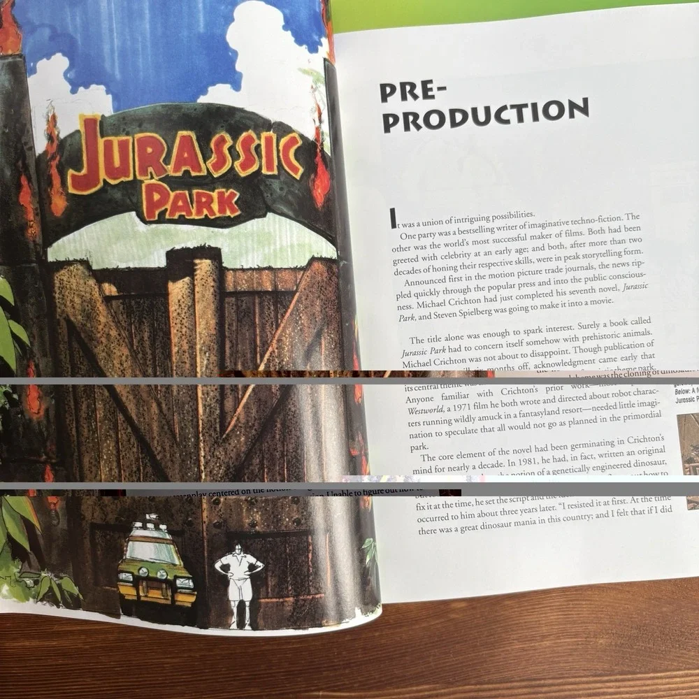 1993 The Making of Jurassic Park First Edition Don Shay Jody Duncan‎ Book